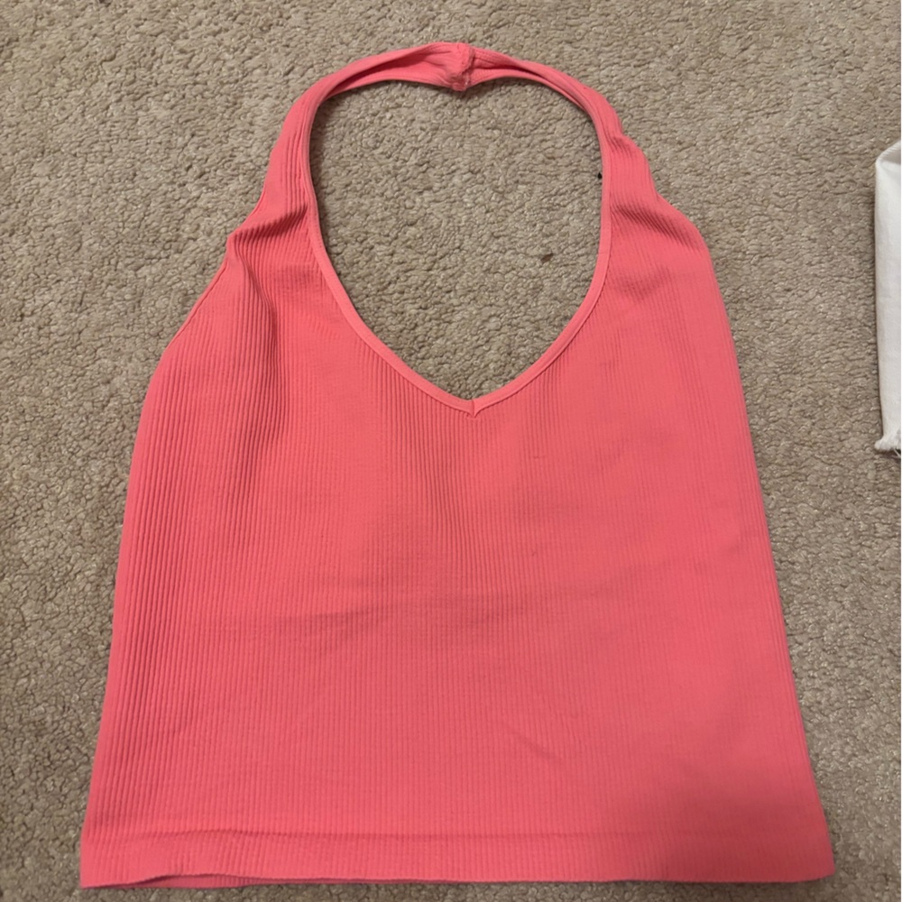 Nikibiki Coral Halter Top